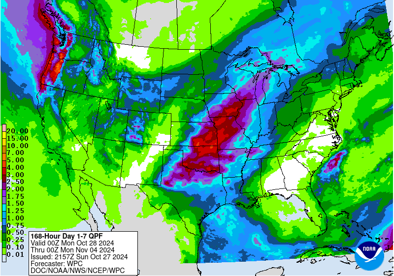 7 day QPF