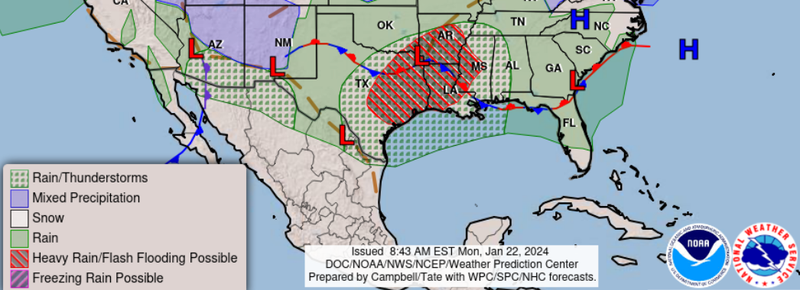 Weather Prediction Center&#x27;s Day 2 Outlook