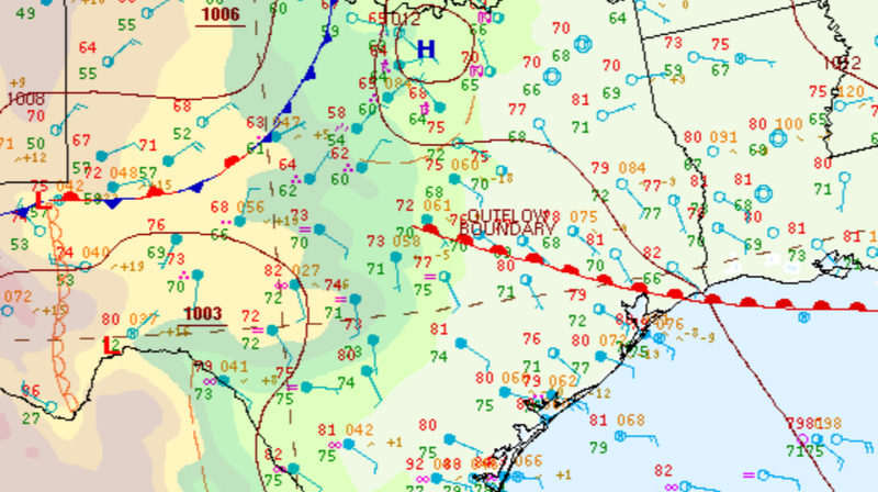 Surface Analysis from Thursday&#x27;s Derecho