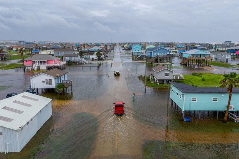 Flooded Roads on Surfside Beach