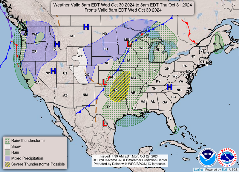 Forecast surface analysis